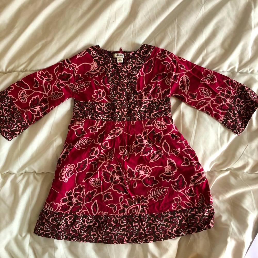 Old Navy Boho Paisley Print Bell Sleeve Dress, size 3T